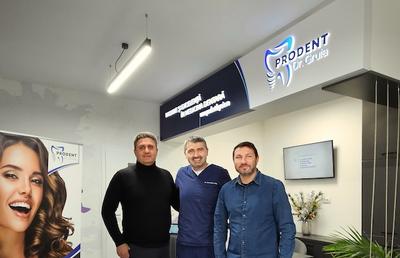 Clinicile Stomatologice PRODENT Dr. Gruia,  partener oficial al Federației Române de Tenis