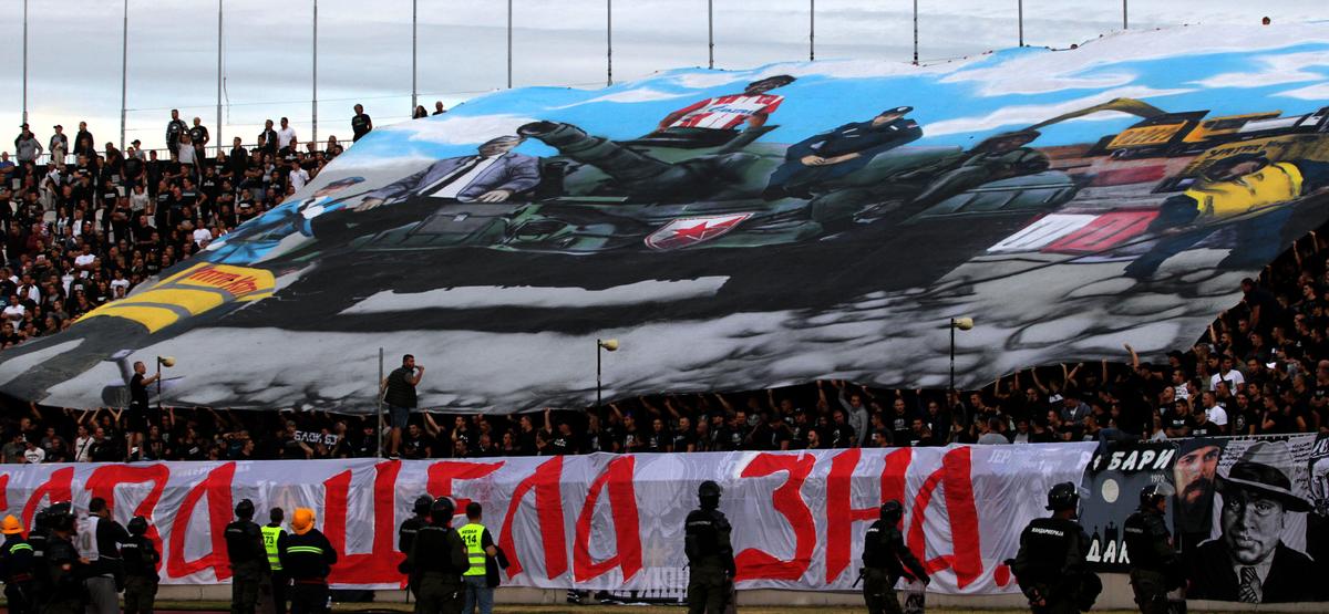 FOTO Derbyul anti-pandemie: 30.000 de fani vor fi la Belgrad la Partizan - Steaua Roșie!