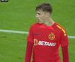 Octavian Popescu, nervos în minutul 41 din FCSB - Farul