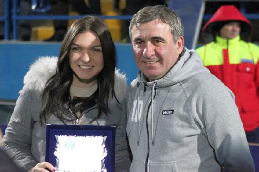 Simona Halep și Gică Hagi