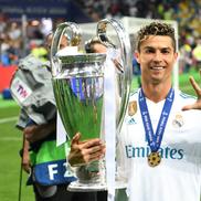 Cristiano Ronaldo, după al 5-lea trofeu Champions League. foto: Imago