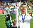Cristiano Ronaldo, după al 5-lea trofeu Champions League. foto: Imago