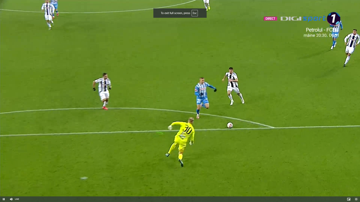 Iulian Călin n-a văzut nimic în Universitatea Craiova - U Cluj! Două penalty-uri evidente ratate: Cârțu l-a înfruntat la pauză