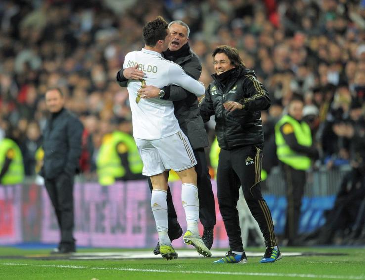 Ronaldo, primul titlu la Real Madrid, sub comanda lui Jose Mourinho. Foto: Getty Images