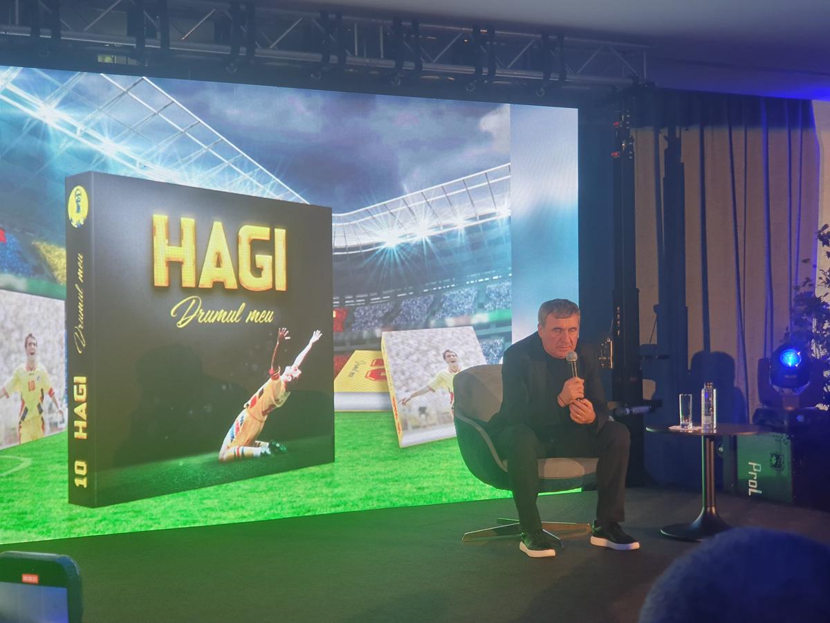 Gică Hagi își prezintă noul proiect