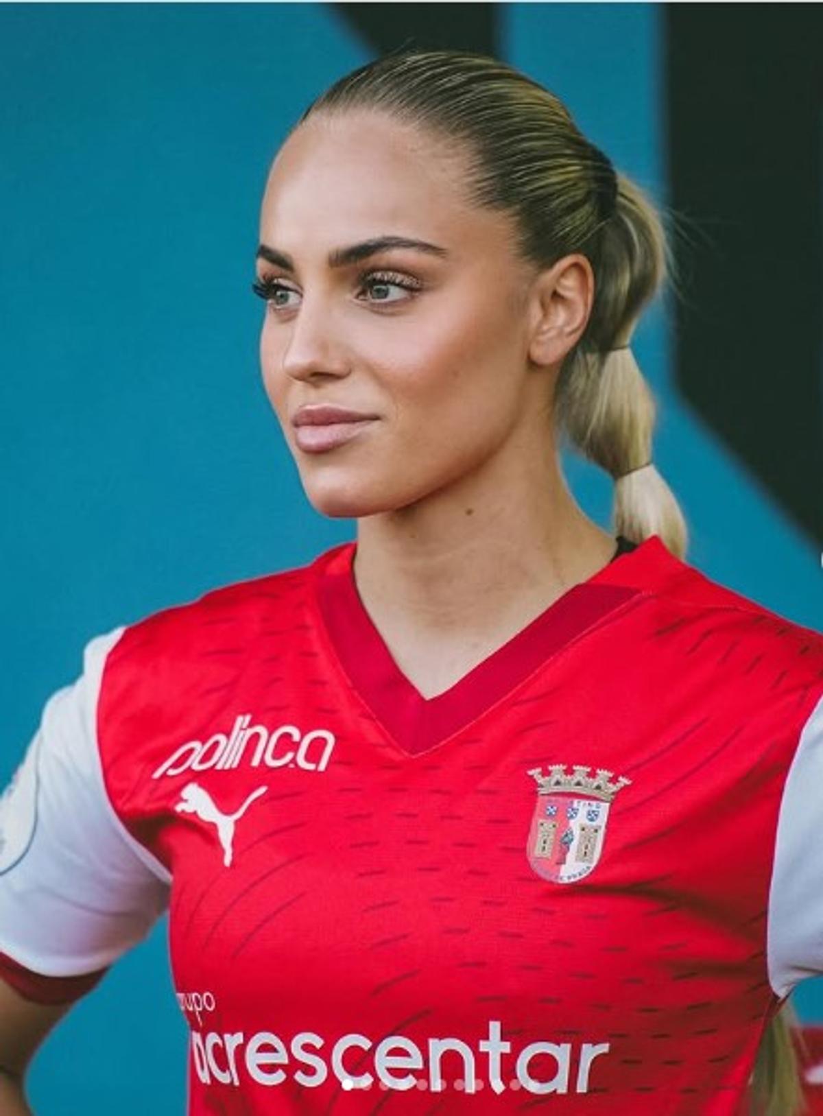 Croata Ana Maria Markovic (25 de ani) este considerată cea mai frumoasă fotbalistă din lume