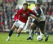 Cristiano Ronaldo, în 2003, în sezonul debutului la Manchester United. foto: GettyImages