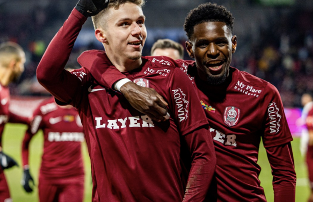 CFR Cluj - Hermannstadt 1-0 » Fotbal puțin, două faze controversate și instinctul lui Munteanu » CFR Cluj obține trei puncte mari! Cum arată clasamentul acum