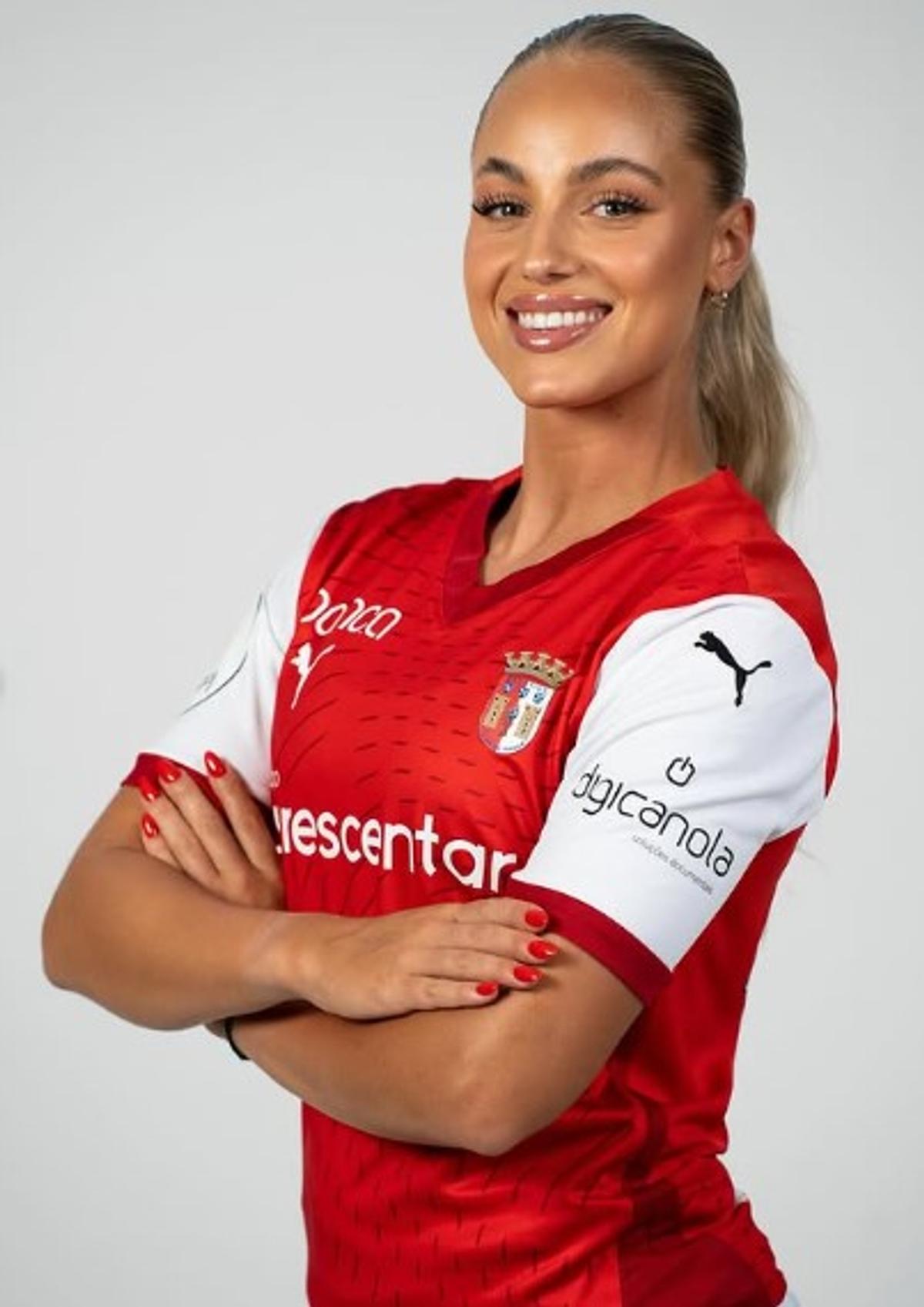 Croata Ana Maria Markovic (25 de ani) este considerată cea mai frumoasă fotbalistă din lume