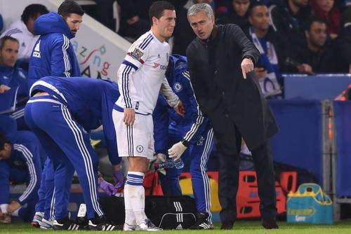 Eden Hazard și Jose Mourinho, în perioada în care au colaborat la Chelsea / Foto: Getty Images