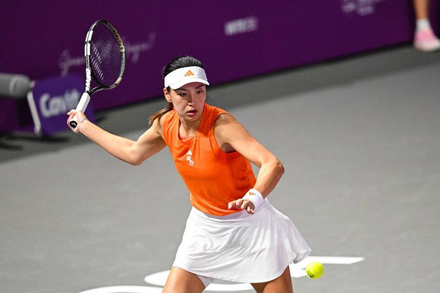 Xinyu Wang, la Transylvania Open/Foto: Imago Images Xinyu Wang, vicecampioana olimpică de la Paris, luptă pentru ambele titluri la Transylvania Open: „Joc cu o mentalitate excelentă”