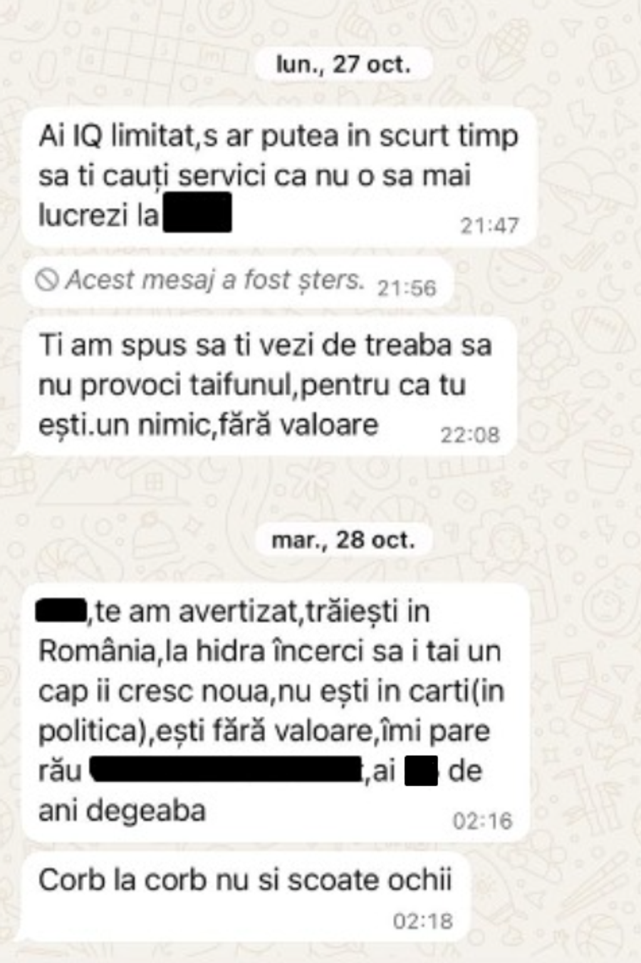 Mai mulți părinți au primit mesaje de intimidare VIDEO „Nu, dom' profesor, nu loviți calul! Nu așa!” » Hipodromul tăcerii din Craiova: sportivi jigniți, animale bătute și hrănite cu mâncare mucegăită! Oficialii neagă: „Părinții se băteau între ei și chemau poliția”