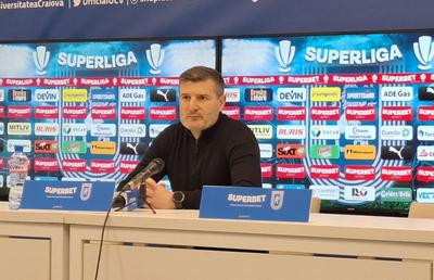 Oțelul n-a avut șut pe poartă la Craiova, dar Laszlo Balint „apreciază curajul jucătorilor lui”