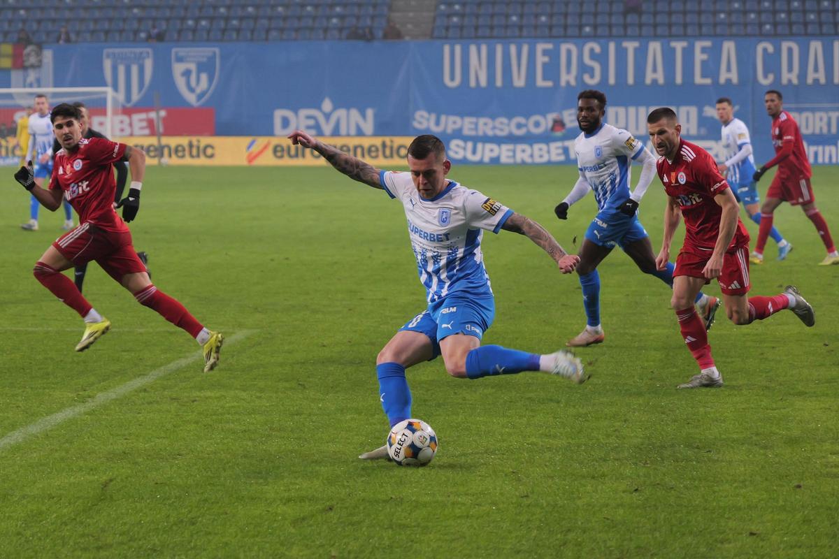 Universitatea Craiova - Oțelul, imagini din meci // foto: Andrei Furnigă (GSP.ro)