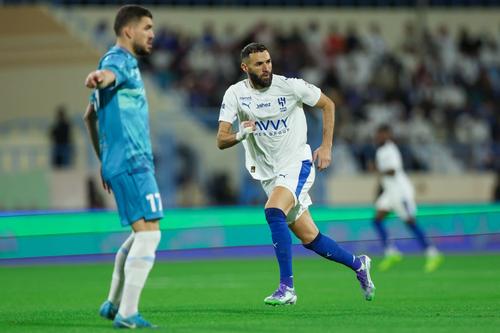 Karim Benzema, în Al-Okhdood - Al Hilal / Foto: Imago Images