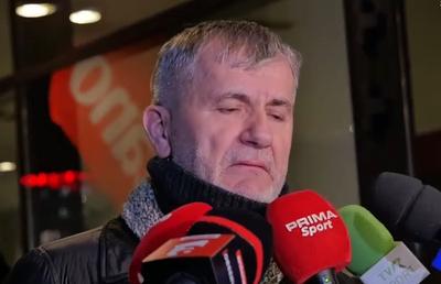 Iftime a oprit brusc dialogul cu jurnaliștii, deranjat de ce i-a strigat un bărbat în fața Arenei Naționale