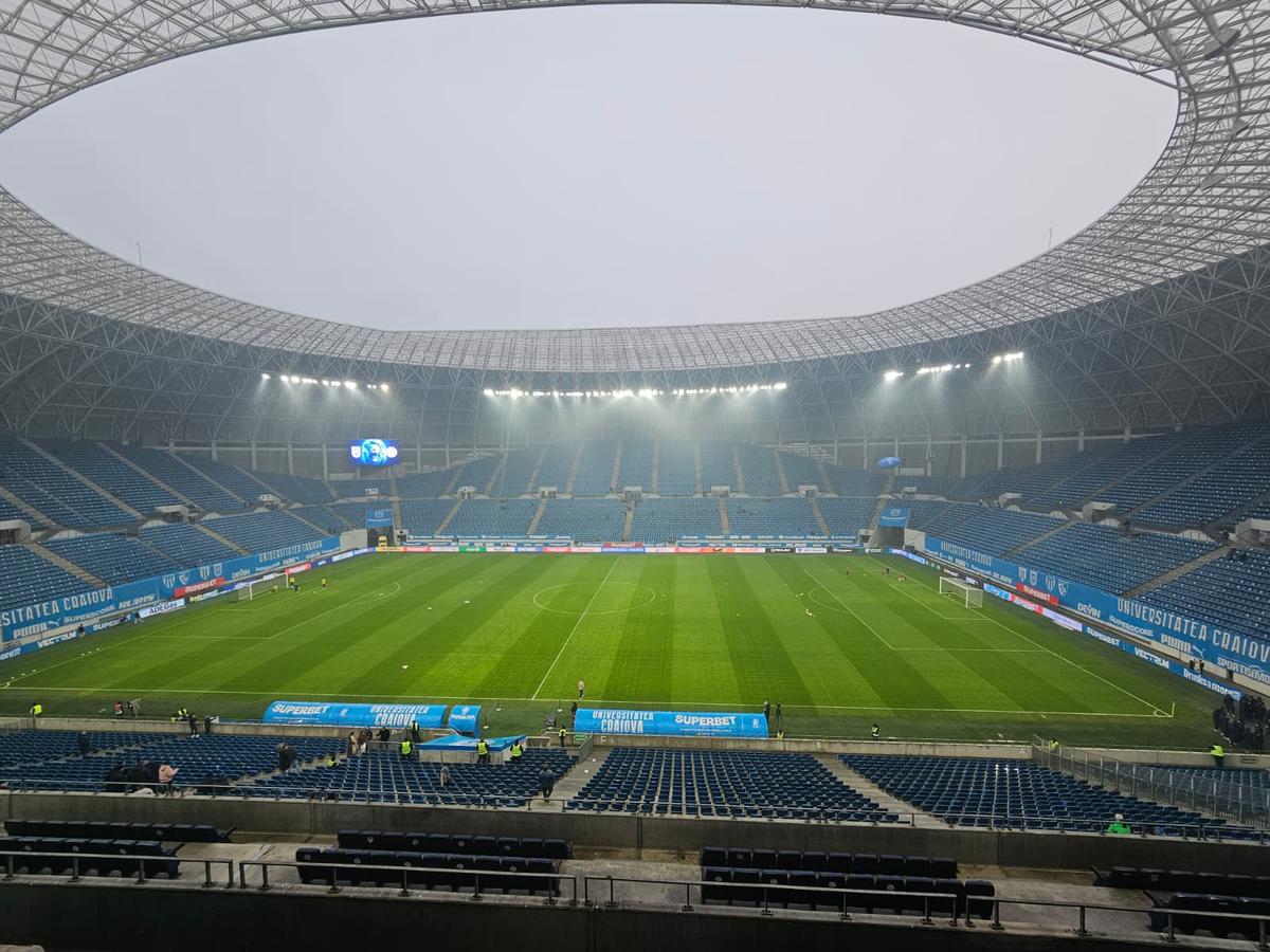 Universitatea Craiova - Oțelul, imagini dinaintea meciului