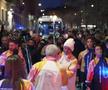 Cristi Chivu poartă flacăra olimpică prin Milano / FOTO: Captură X