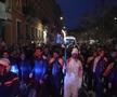 Cristi Chivu poartă flacăra olimpică prin Milano / FOTO: Captură X