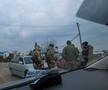 Refugiații ucraineni care fug de război trebuie să aștepte ore întregi pentru a trece granița cu Moldova