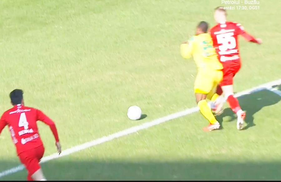 FOTO: Captură @Digi Sport 1 Andrei Chivulete a făcut praf UTA - CS Mioveni! 4 greșeli uriașe de arbitraj