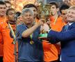 Rinat Akhmetov, alături de Mircea Lucescu