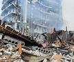 Urmările bombardamentului în Harkov. Așa arată străzile din centrul orașului