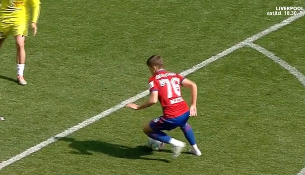 CSA Steaua - Minaur, gol Atanas Trică 05.03.2023