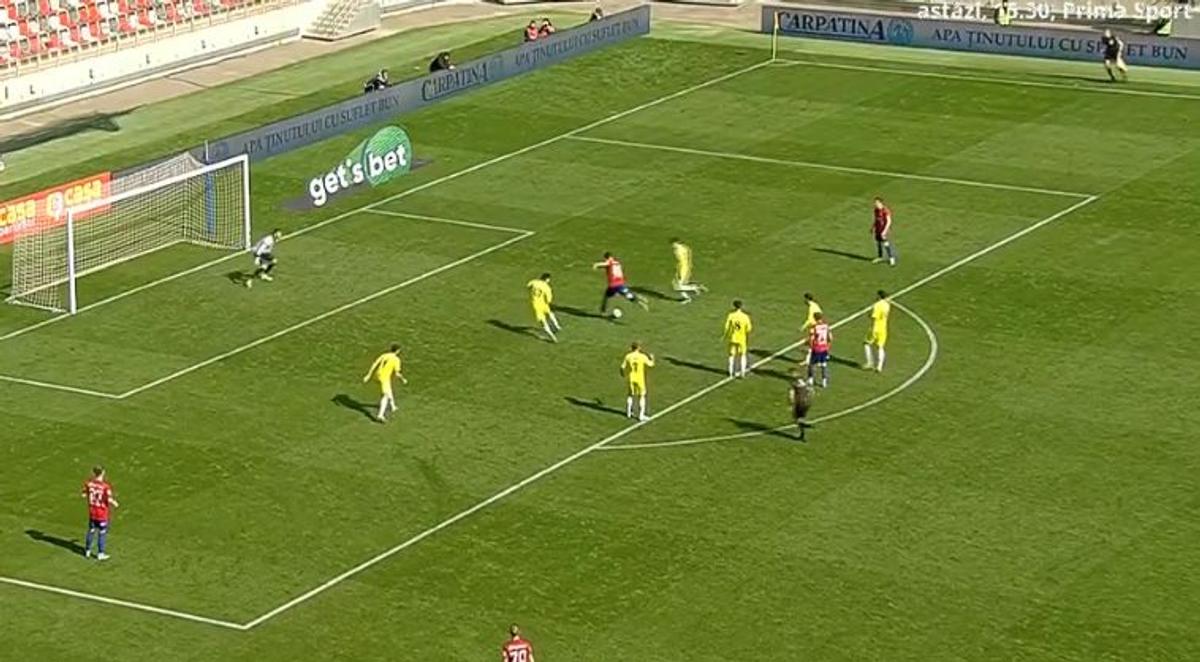 CSA Steaua - Minaur, gol Atanas Trică 05.03.2023