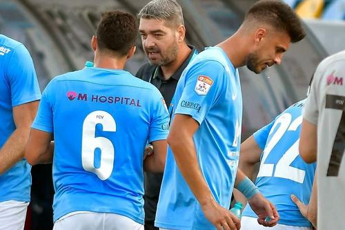 Ciobotariu și Achim (în dreapta) au colaborat aproape două sezoane la Voluntari. Foto: Imago Images
