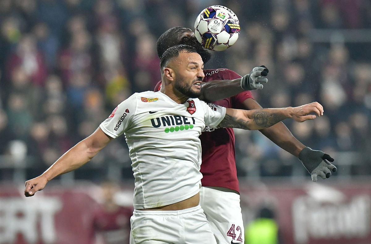 Problema remarcată la Rapid după 0-1 cu Hermannstadt: „În prima repriză a jucat în 10”