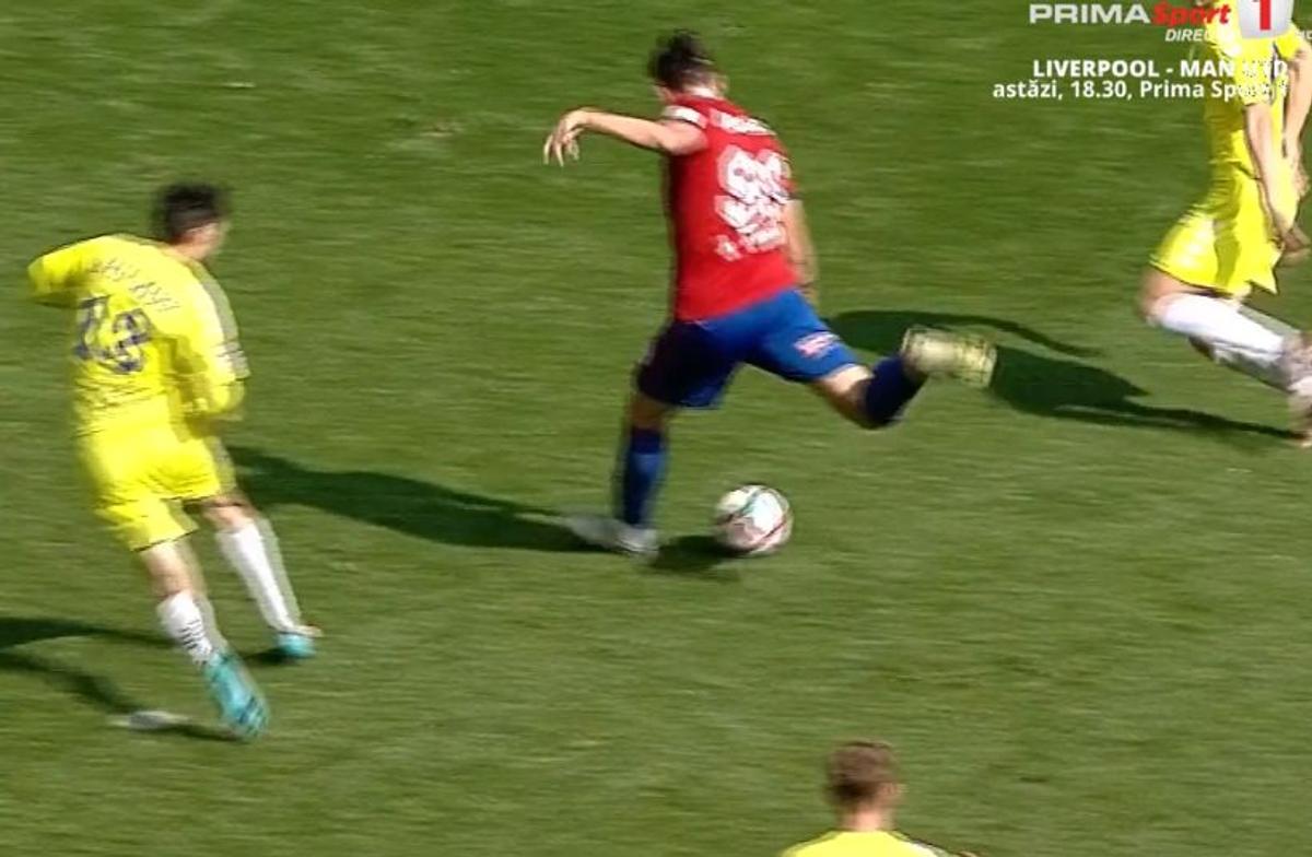 Atanas Trică, gol de PlayStation pentru CSA Steaua! La doar 16 ani, David Matei a reușit un assist genial