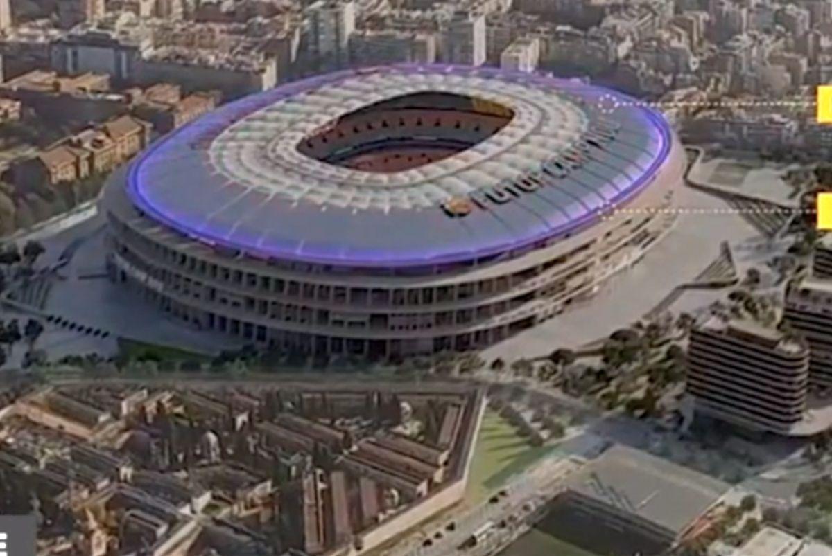 Imagini spectaculoase » Cum va arăta Camp Nou după reconstrucție