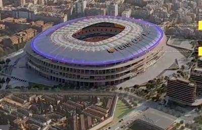 Imagini spectaculoase » Cum va arăta Camp Nou după reconstrucție