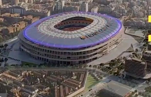 Imagini spectaculoase » Cum va arăta Camp Nou după reconstrucție