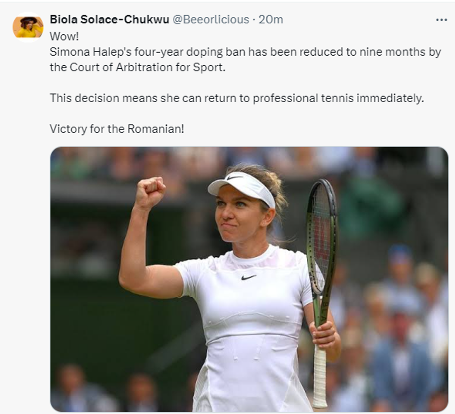 Internetul a luat foc! Val de mesaje de susținere pentru Simona Halep