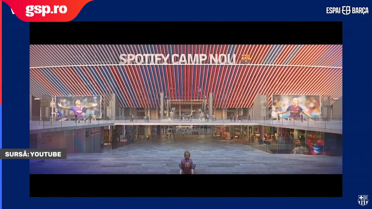 Noul Camp Nou prinde contur! Imagini de pe șantierul stadionului lui FC Barcelona