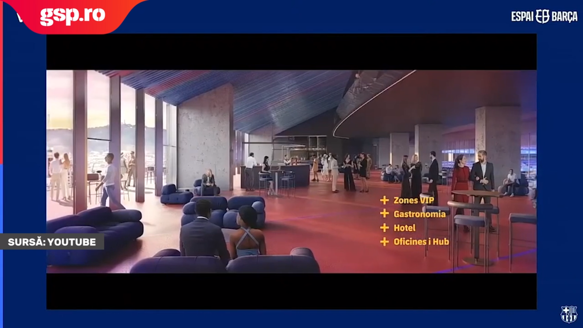 Imagini cu noul Camp Nou, arena Barcelonei