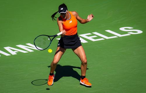 Sorana Cîrstea în acțiune la Indian Wells 2023 FOTO Imago Images