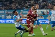 Gigi Becali e convins: „Cinci sute la sută a fost penalty. I-a rupt piciorul” + „Mai mult decât să-i curgă sânge ce vrei?!”