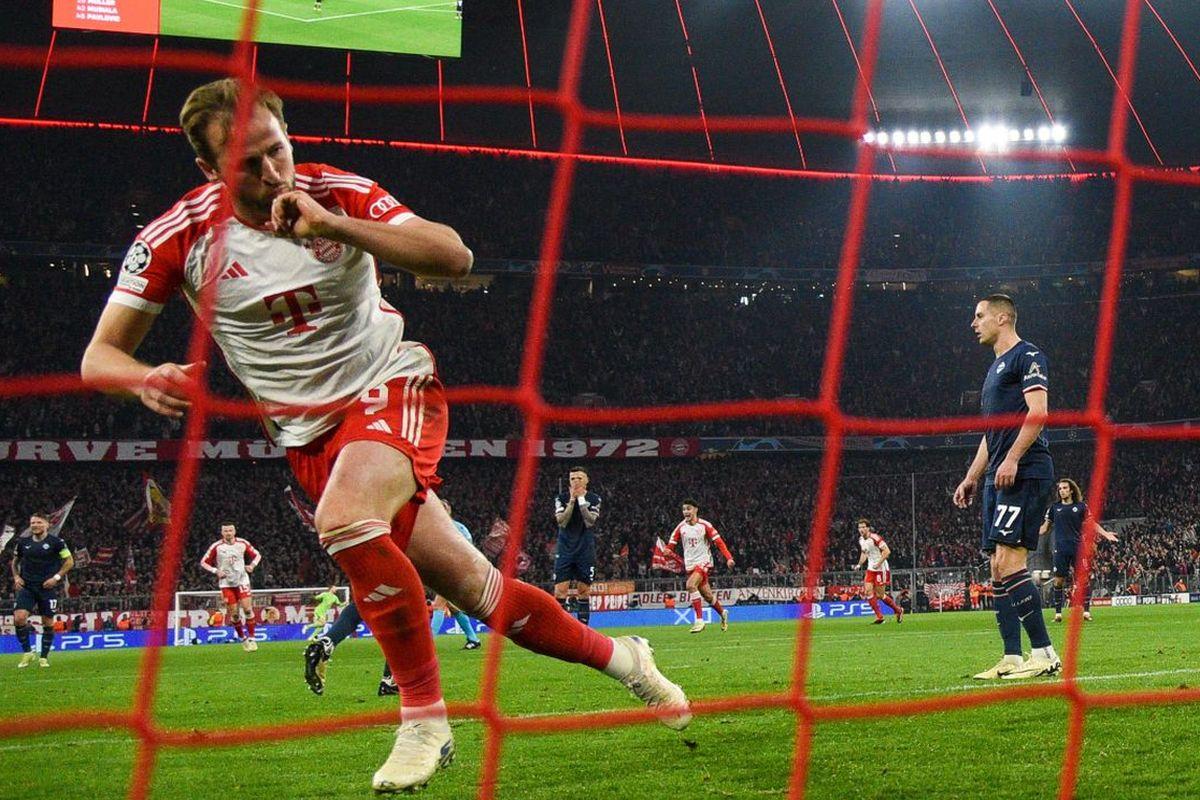 Furia Bayern. Lazio, spulberată de „uraganul” Kane