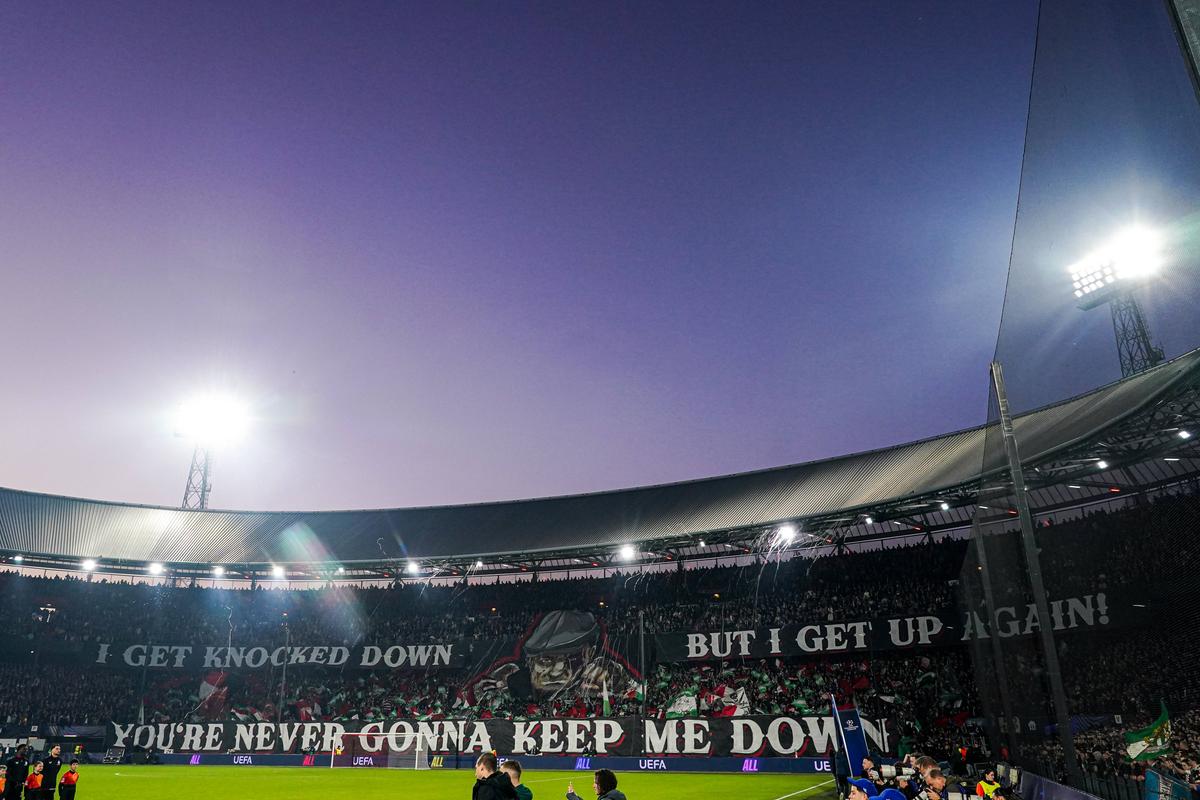 Imagini din meciul Feyenoord - Inter, optimi UCL / 05.03.2025 (foto: Imago)
