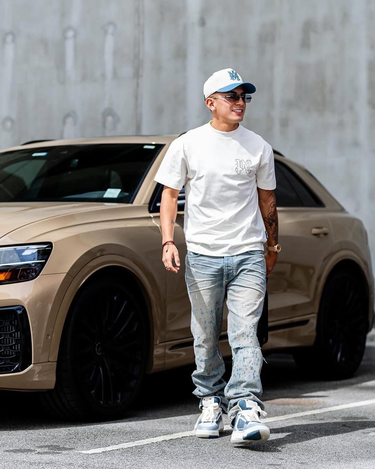 Thiago Almada, mijlocașul ofensiv argentinian al lui Lyon. Foto: Instagram