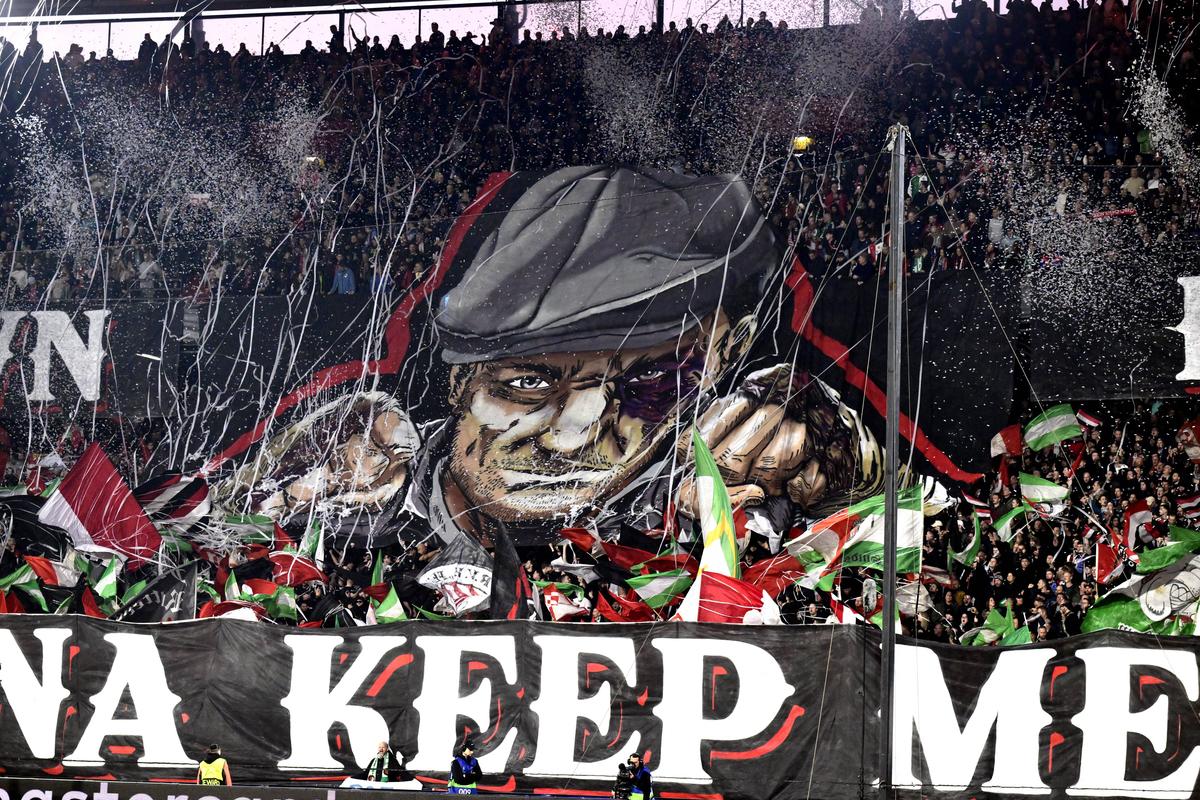 Imagini din meciul Feyenoord - Inter, optimi UCL / 05.03.2025 (foto: Imago)