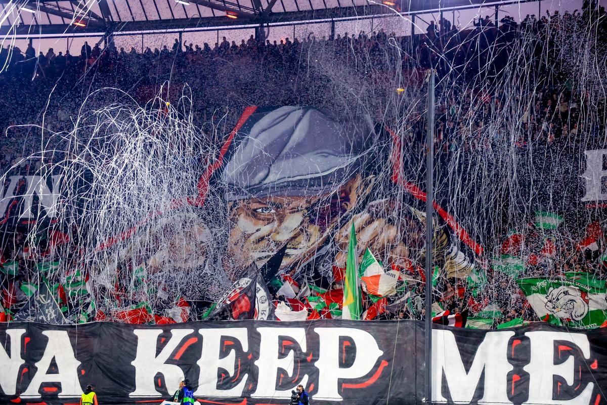 Imagini din meciul Feyenoord - Inter, optimi UCL / 05.03.2025 (foto: Imago)