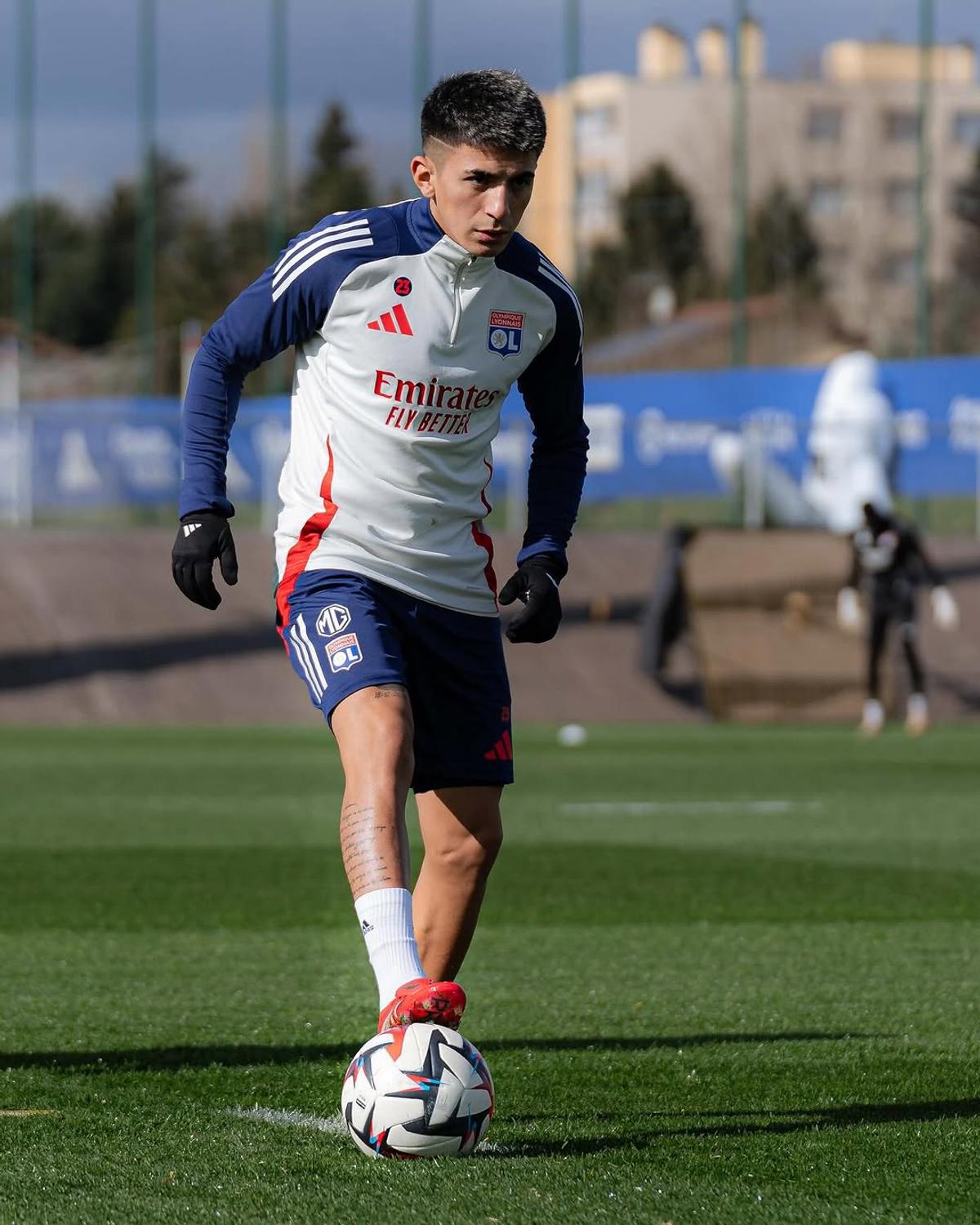 Thiago Almada, mijlocașul ofensiv argentinian al lui Lyon. Foto: Instagram