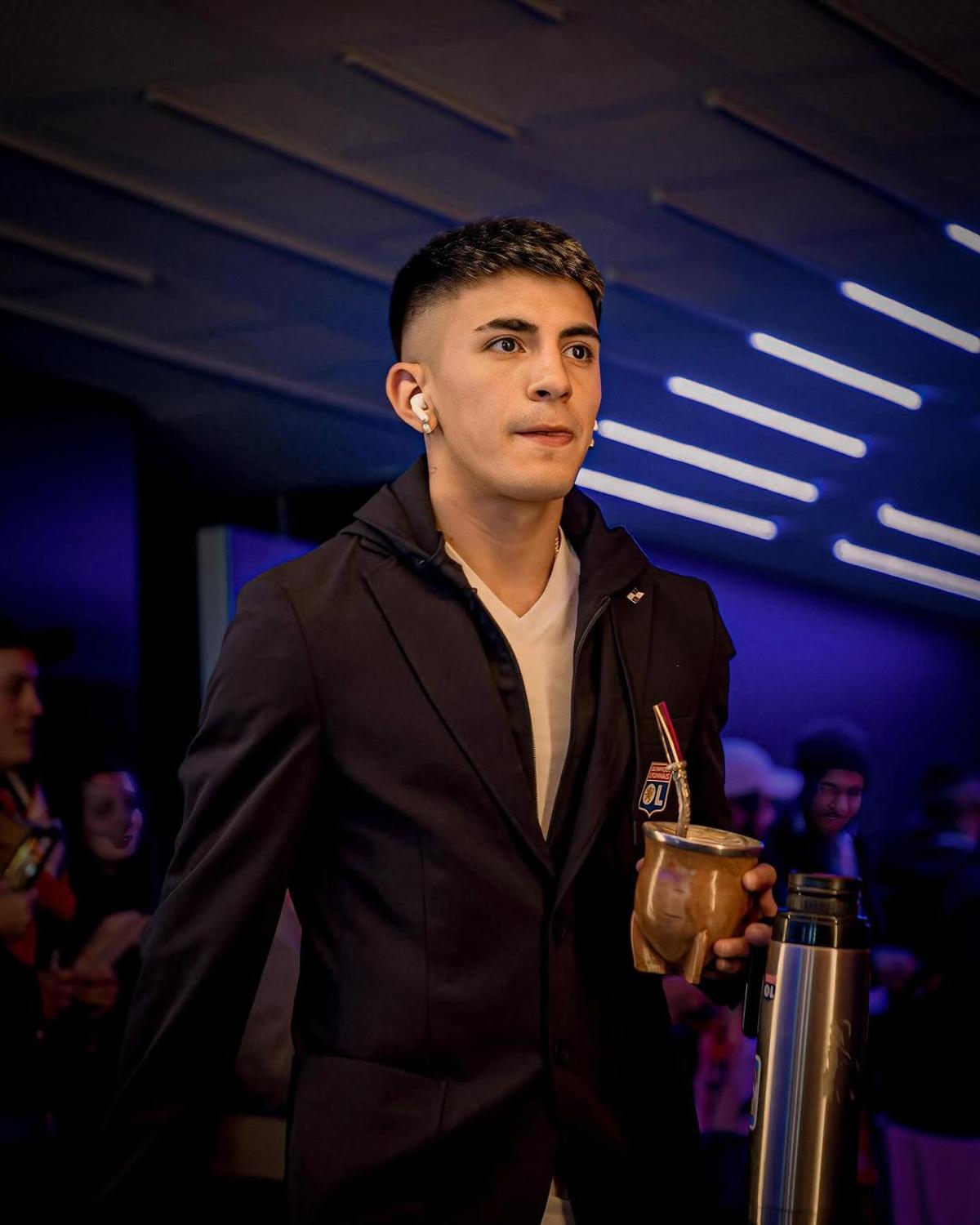 Thiago Almada, mijlocașul ofensiv argentinian al lui Lyon. Foto: Instagram