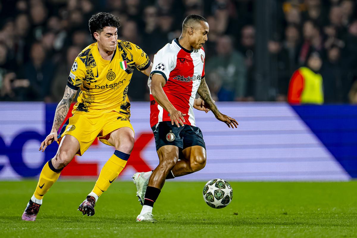 Imagini din meciul Feyenoord - Inter, optimi UCL / 05.03.2025 (foto: Imago)