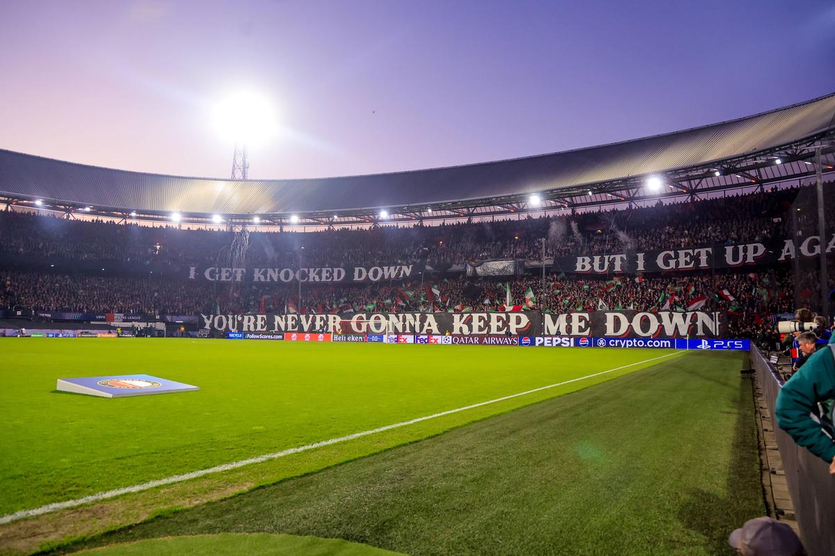 Imagini din meciul Feyenoord - Inter, optimi UCL / 05.03.2025 (foto: Imago)