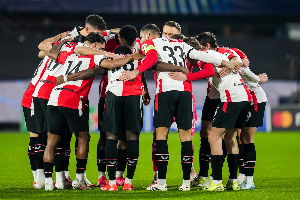 Imagini din meciul Feyenoord - Inter, optimi UCL / 05.03.2025 (foto: Imago)